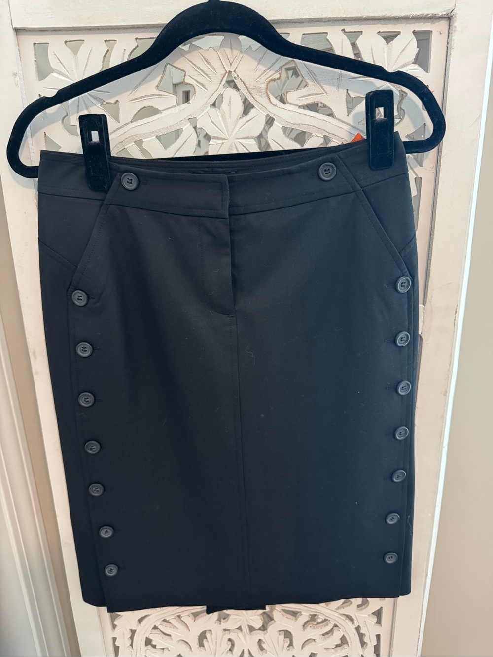 EUC The Limited Button Detail Skirt